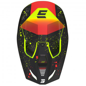 SHOT Furious Matrix Kid Red Glossy