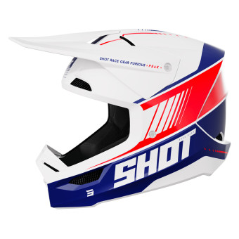 Cross SHOT Furious Peak Blue Red Glossy