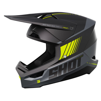 Cross SHOT Furious Peak Grey Neon Yellow Matt