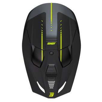 SHOT Furious Peak Grey Neon Yellow Matt