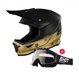 Cross SHOT Furious Raw 3.0 Black Gold Matt + Assault Black