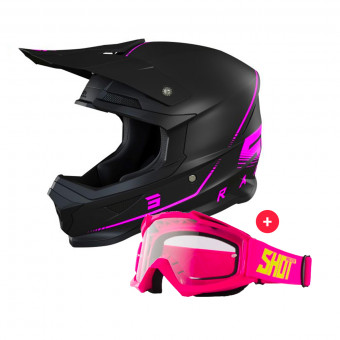 Cross SHOT Furious Raw 3.0 Black Pink Matt + Assault Neon Pink