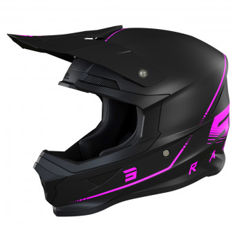 SHOT Furious Raw 3.0 Black Pink Matt + Assault Neon Pink