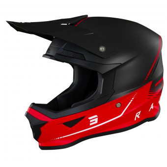 SHOT Furious Raw 3.0 Black Red Matt + Assault Red