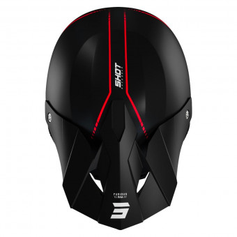 SHOT Furious Raw 3.0 Black Red Matt + Assault Red
