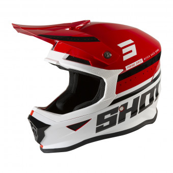 Casque Cross SHOT Furious Shining Red Glossy Casque Cross SHOT Furious Shining Red Glossy