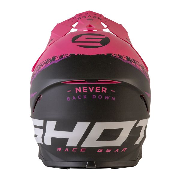 SHOT Furious Storm Black Fushia Matt + Assault Neon Pink