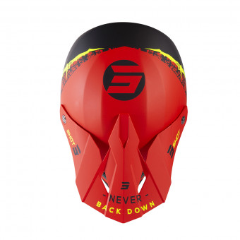 SHOT Furious Storm Lime Red Matt