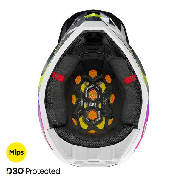 SHOT Lite racing Blau Neon Yellow Pearly 2.0