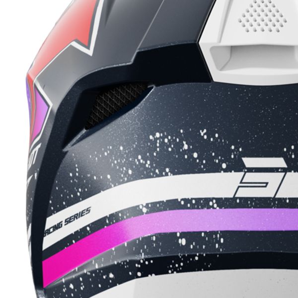 SHOT Lite racing Blau Neon Yellow Pearly 2.0