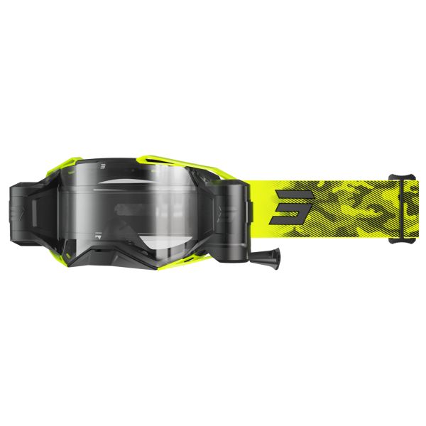 Crossbrille SHOT Brille Lite Roll-off Patrol Neon Yellow Matt