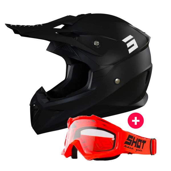 Cross SHOT Pulse Matt Black + Assault Neon Orange