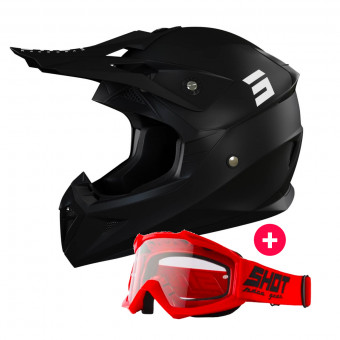 Cross SHOT Pulse Matt Black + Assault Red