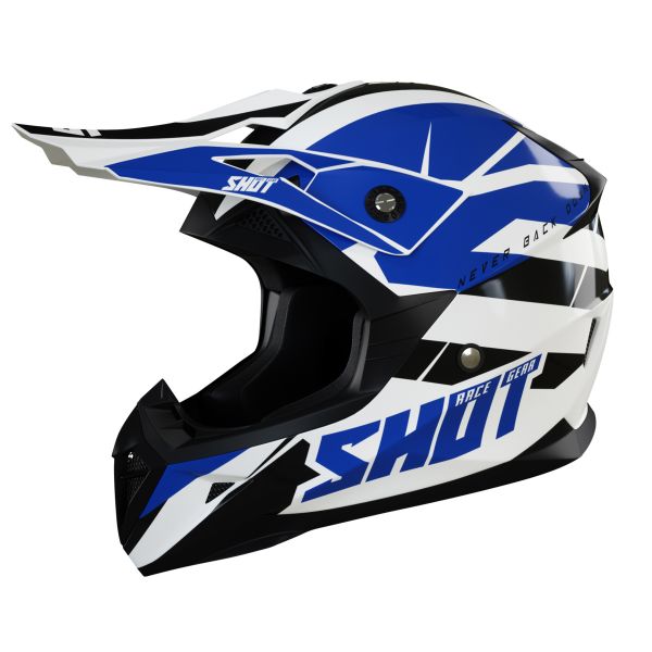 Cross SHOT Pulse Revenge White Blue Black