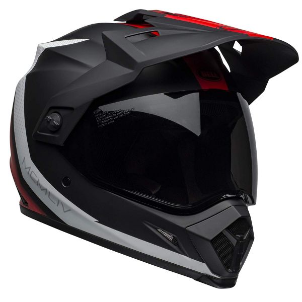 Cross Bell MX-9 Adventure Mips Switchback Matte Black Red White Cross Bell MX-9 Adventure Mips Switchback Matte Black Red White