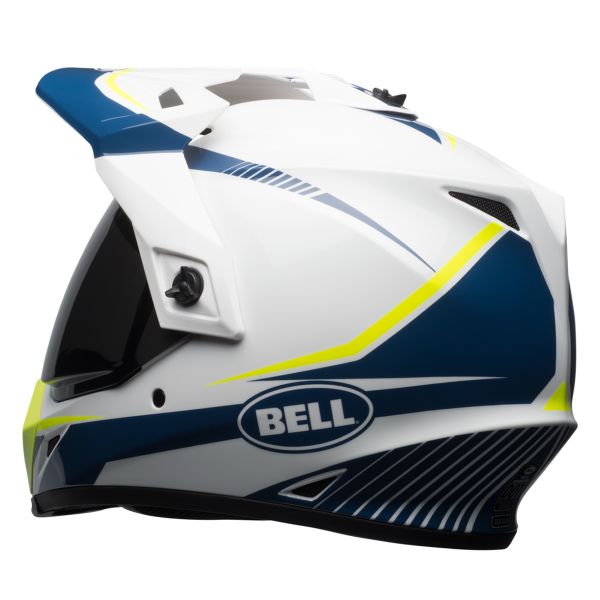 Bell MX-9 Adventure Mips Torch White Blue Yellow
