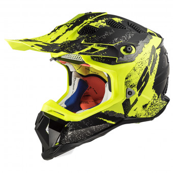 Cross LS2 Subverter Claw Matt Black H-V Yellow MX470