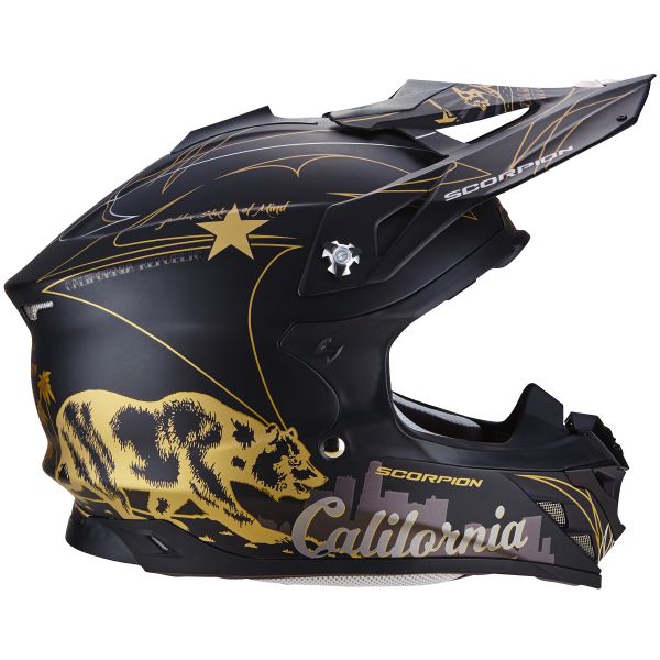 Scorpion VX-15 Evo Air Goldenstate Black Gold
