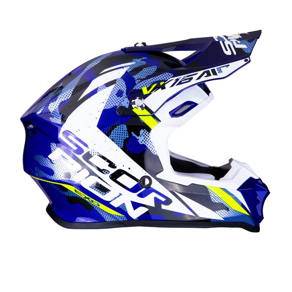 Scorpion VX-16 Air Waka Black White Blue