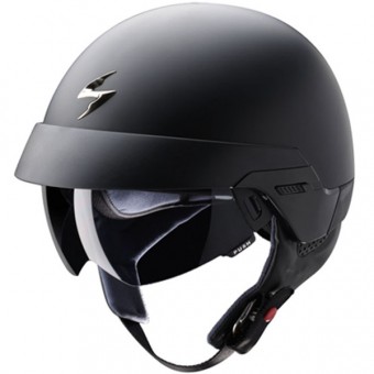 Casque Jet Scorpion EXO 100 Schwarz Matt Casque Jet Scorpion EXO 100 Schwarz Matt