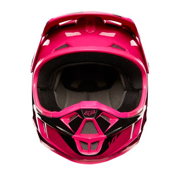 FOX V1 Race Black Pink - Kinder