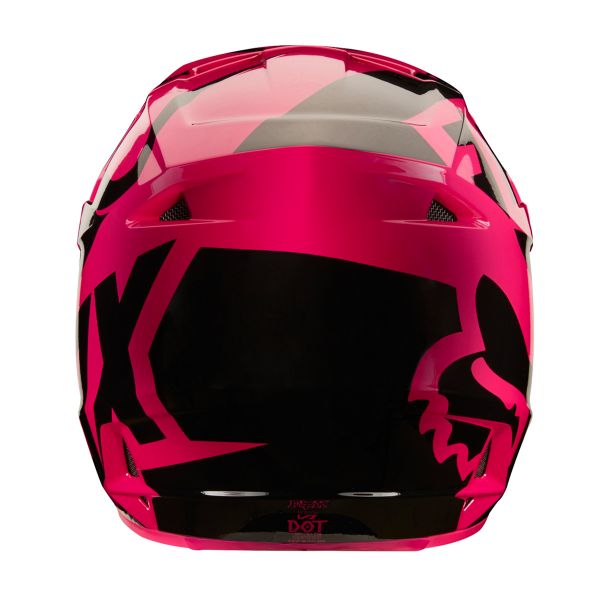 FOX V1 Race Black Pink - Kinder