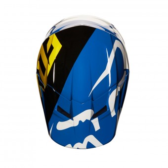 FOX V1 Race Blue White- Kinder