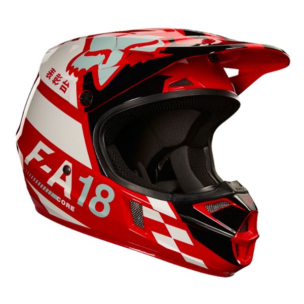 FOX V1 Sayak Red - Kinder