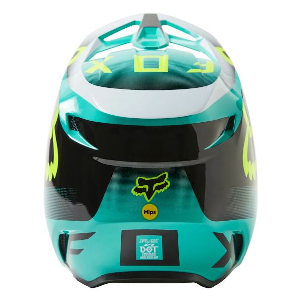 FOX V1 Leed Teal Kid