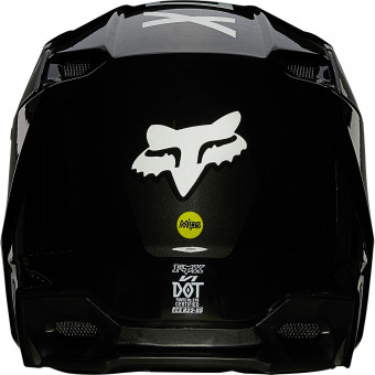 FOX V1 Revn Black White Kids