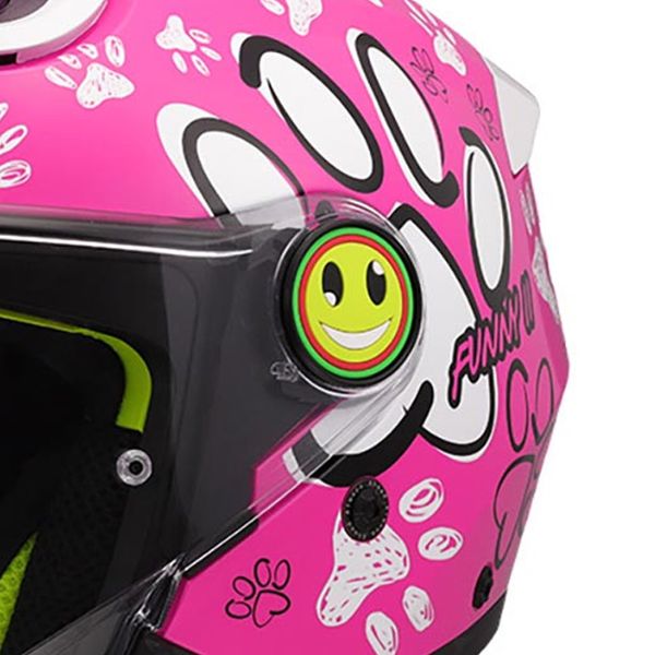 LS2 Funny II Paws Pink OF622