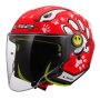 Casque Kinder LS2 Funny II Paws Red OF622