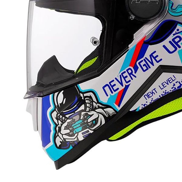 LS2 Kid Next Level Weiß FF812