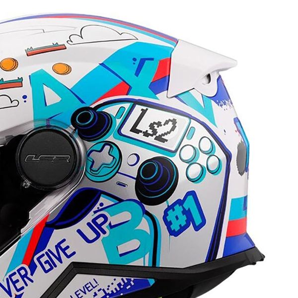 LS2 Kid Next Level Weiß FF812