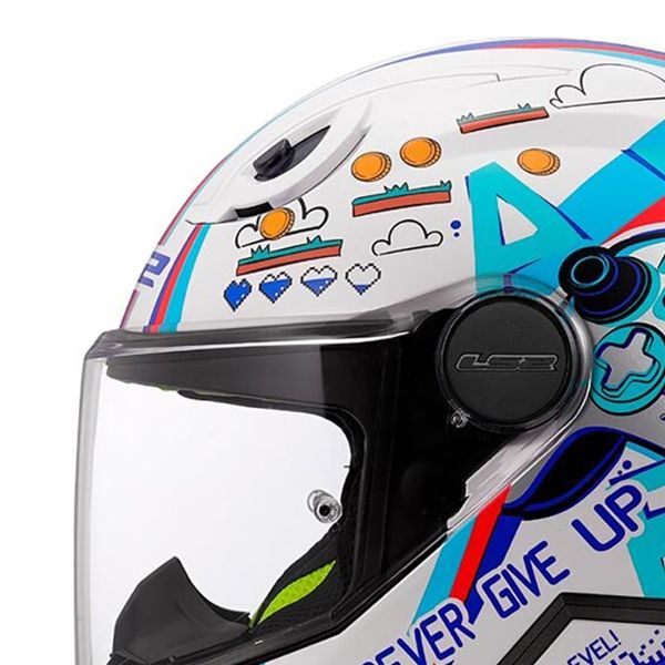 LS2 Kid Next Level Weiß FF812