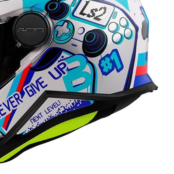 LS2 Kid Next Level Weiß FF812