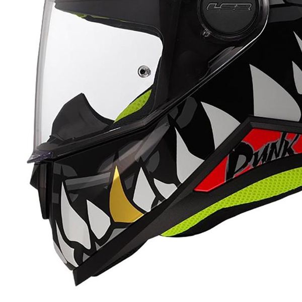 LS2 Kid Punk Grey Red FF812