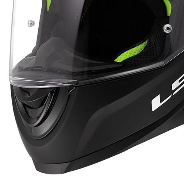 LS2 Kid Solid Matt Black FF812