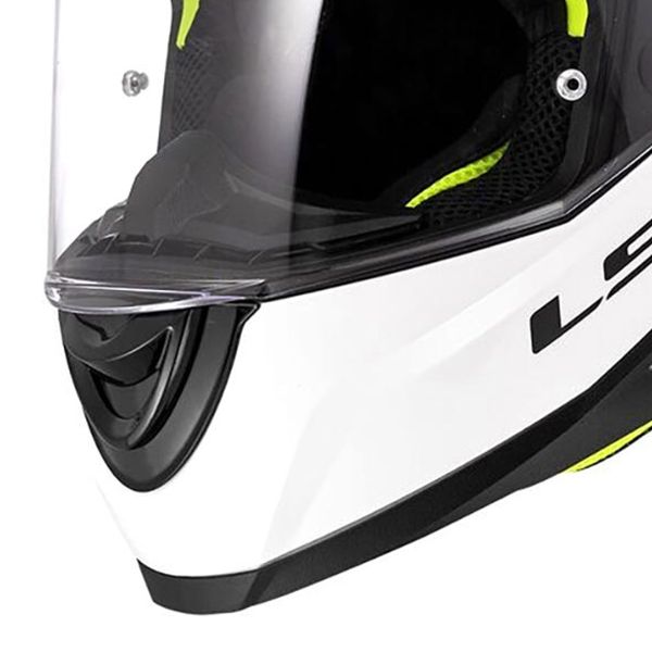 LS2 Kid Solid White FF812