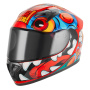 Casque Kinder NOX N731 Scrappy Shiny Red