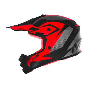 Kinder NOX N761 Fusion Matt Black Red