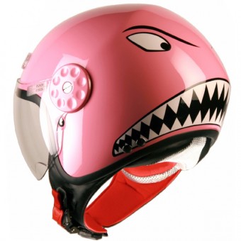 Casque Kinder Project Squalo Pink 03 Casque Kinder Project Squalo Pink 03