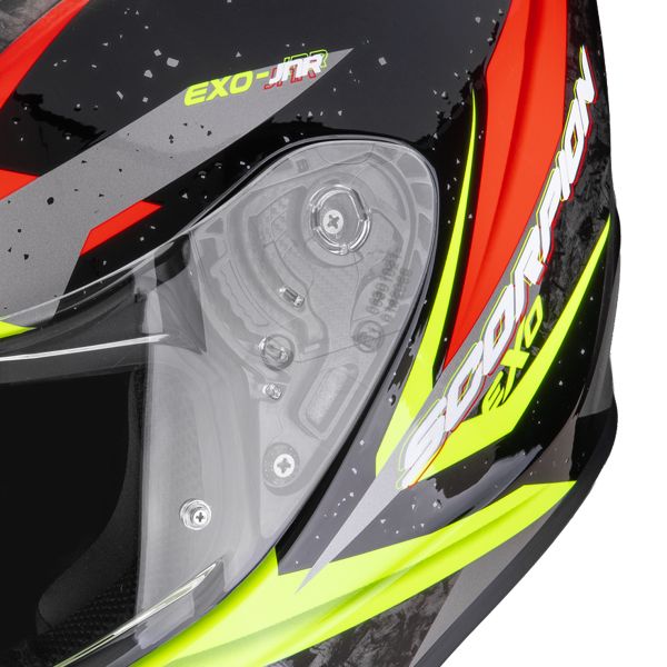 Scorpion Exo-Jnr Air Tako Black Neon Yellow Red