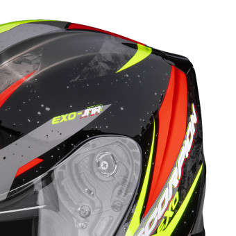 Scorpion Exo-Jnr Air Tako Black Neon Yellow Red