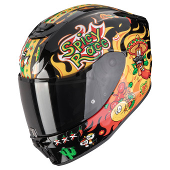 Kinder Scorpion Exo-Jnr Air Yucatan Black Yellow Red
