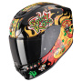 Casque Kinder Scorpion Exo-Jnr Air Yucatan Black Yellow Red