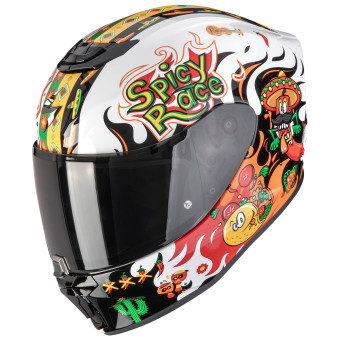 Kinder Scorpion Exo-Jnr Air Yucatan White Orange Black