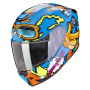 Casque Kinder Scorpion Exo-Jnr Air Fun Blue Orange