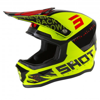 Kinder SHOT Furious Draw Neon Yellow Black Red Glossy Kids