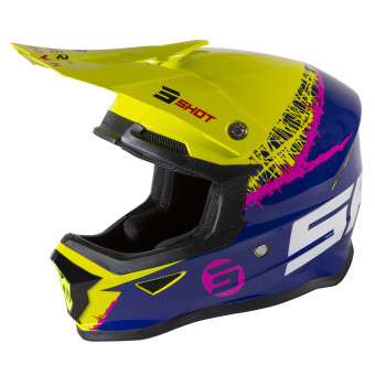 Kinder SHOT Furious Storm Lime Navy Glossy Kids